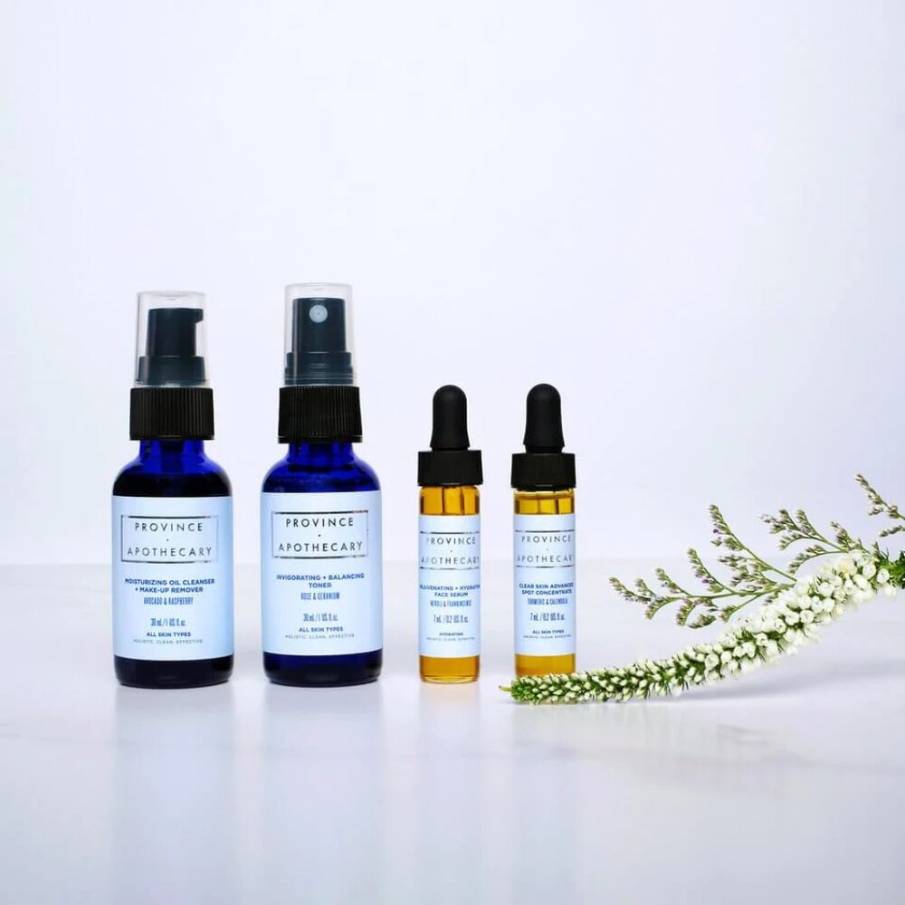 Province Apothecary Daily Glow Essentials Discovery Kit